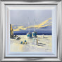 the waiting tide framed original by artist john horsewell