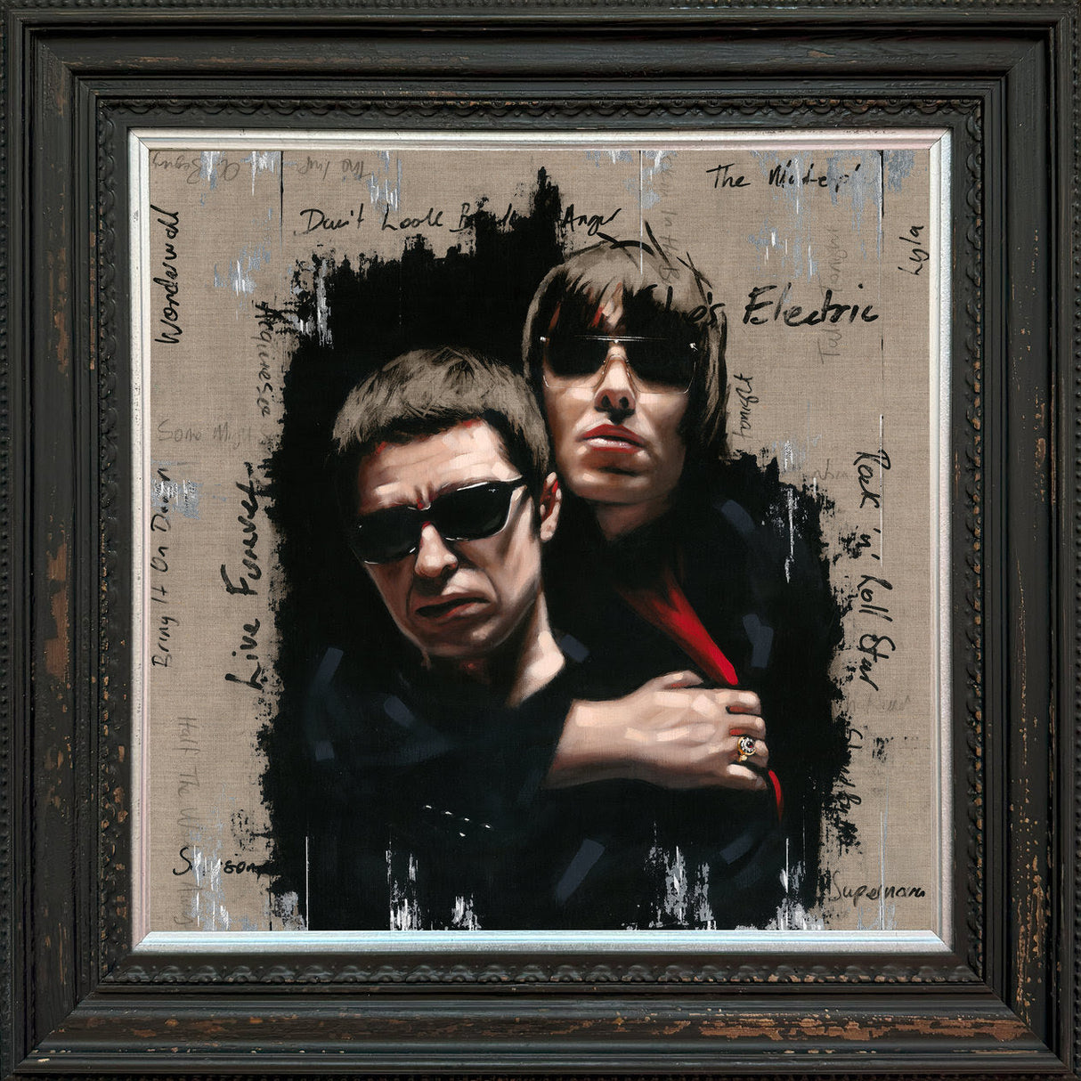 the masterplan mini edition framed print by artisr richard blunt