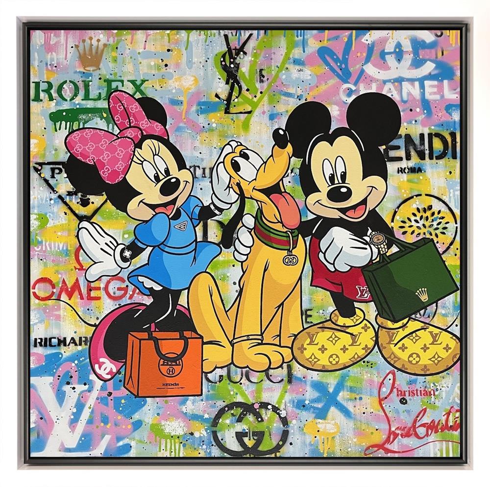 together always framed original by artist emily crook