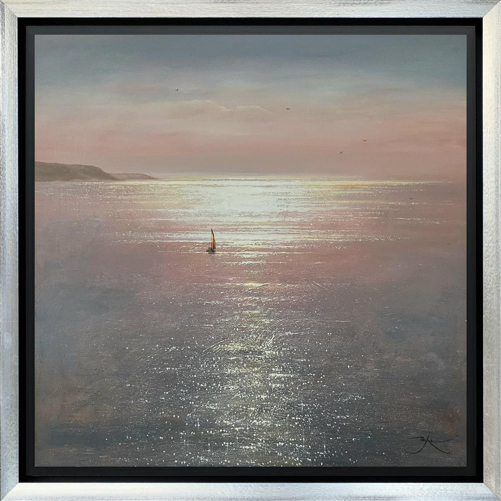 towards adventure framed original by artist ben payne