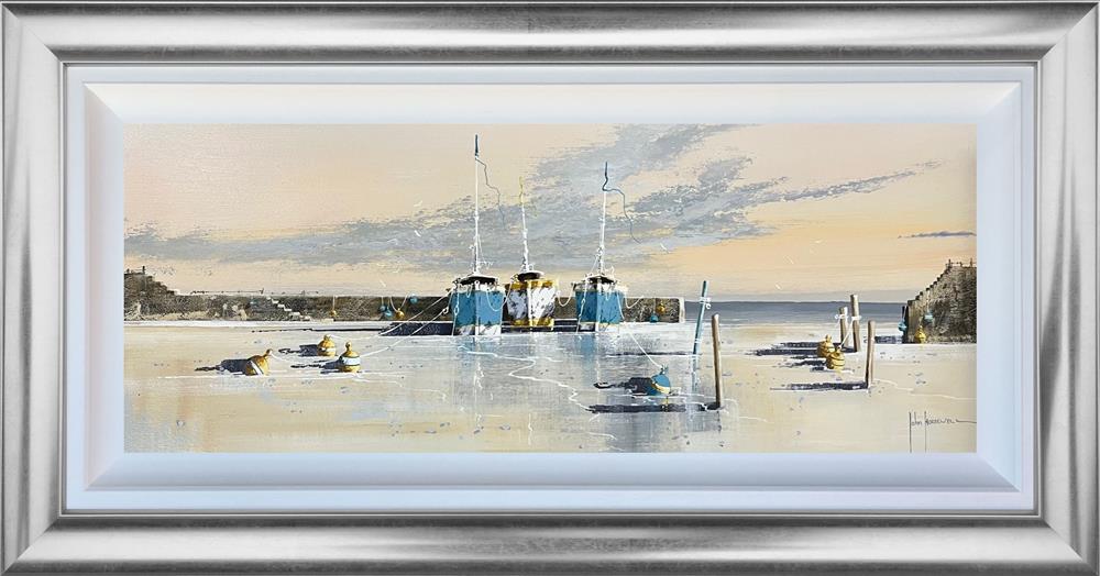 whispers of the tide framed original by artist john horsewell