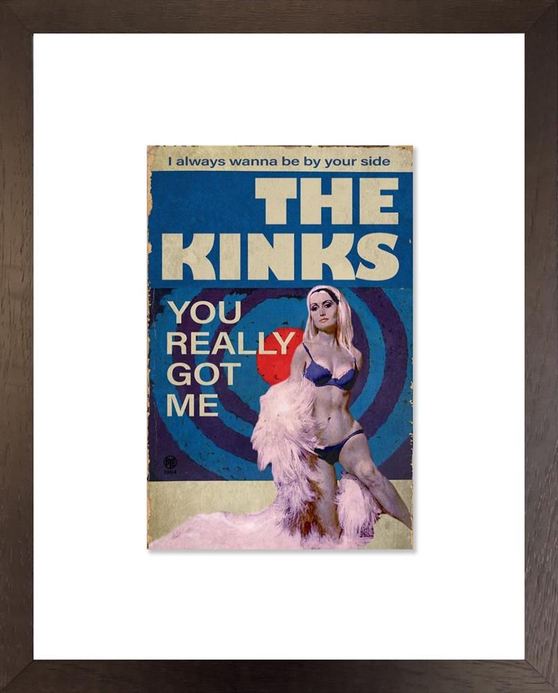 you really got me songbook framed print by artist linda charles