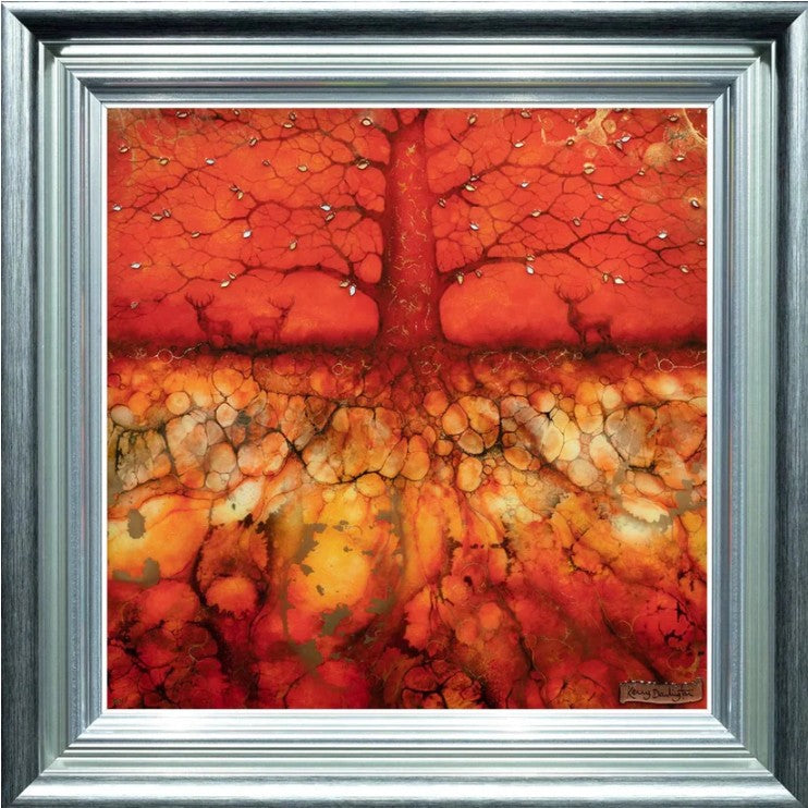 ancient pathway framed by artist kerry darlington