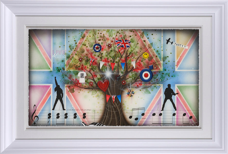 best of british music framed print by artist kealey farmer