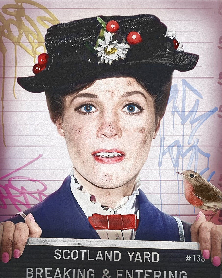 breaking and entering print by artist jj adams