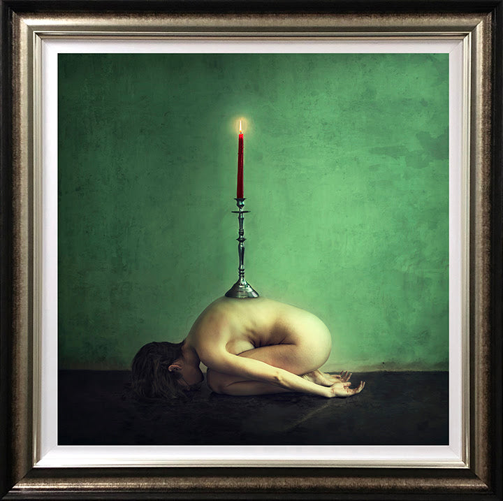 candelis i deluxe framed print by artist michelle mackie