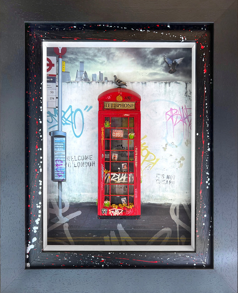 collect call rule britannia wall sculpture framed by artist jj adams