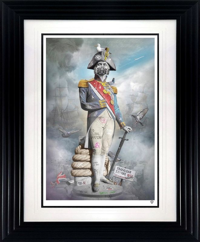 england expects too much framed print by artist jj adams