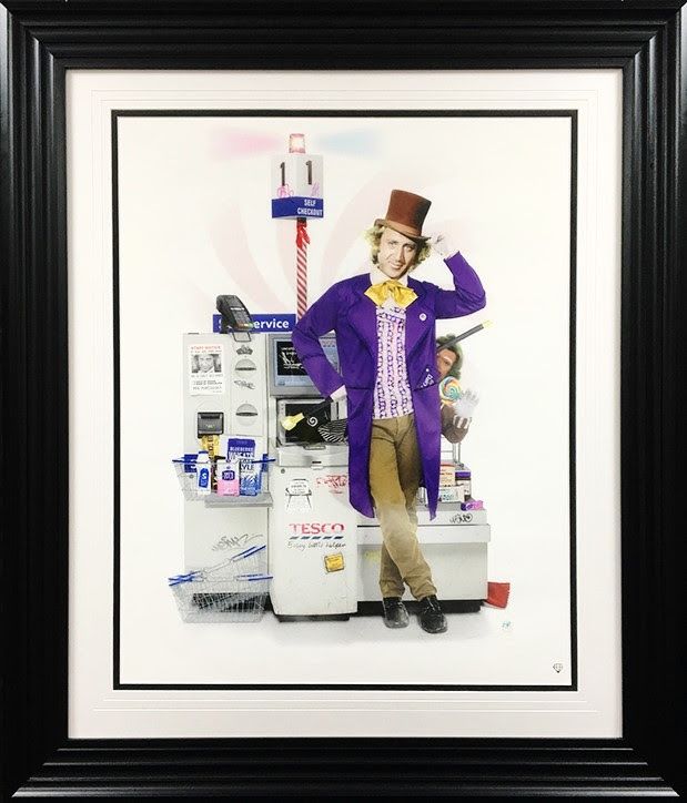 every little helper framed print by artist jj adams