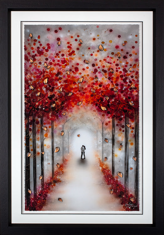falling for you framed print by artist kealey farmer