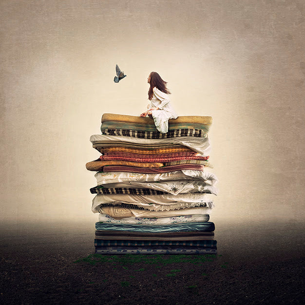 forever a princess print by artist michelle mackie