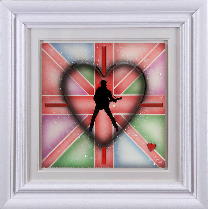 george framed print by artist kealey farmer