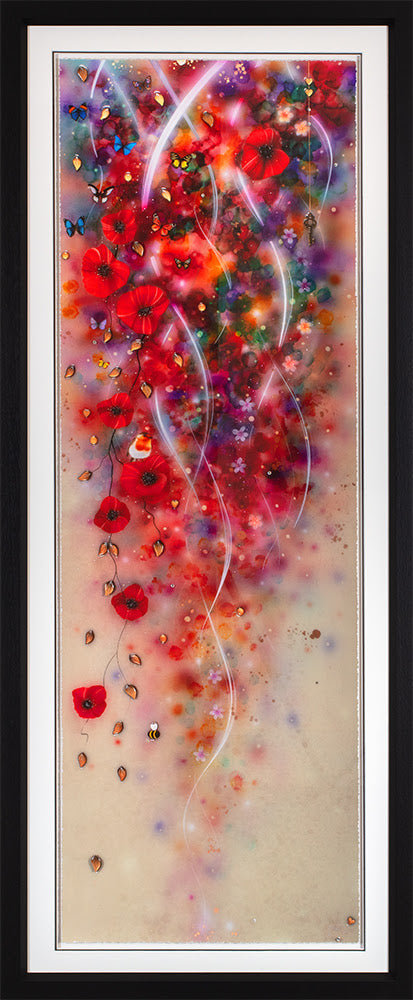 glimmer framed print by artist kealey farmer