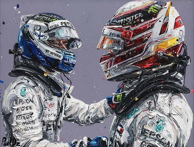 Hamilton & Bottas 18