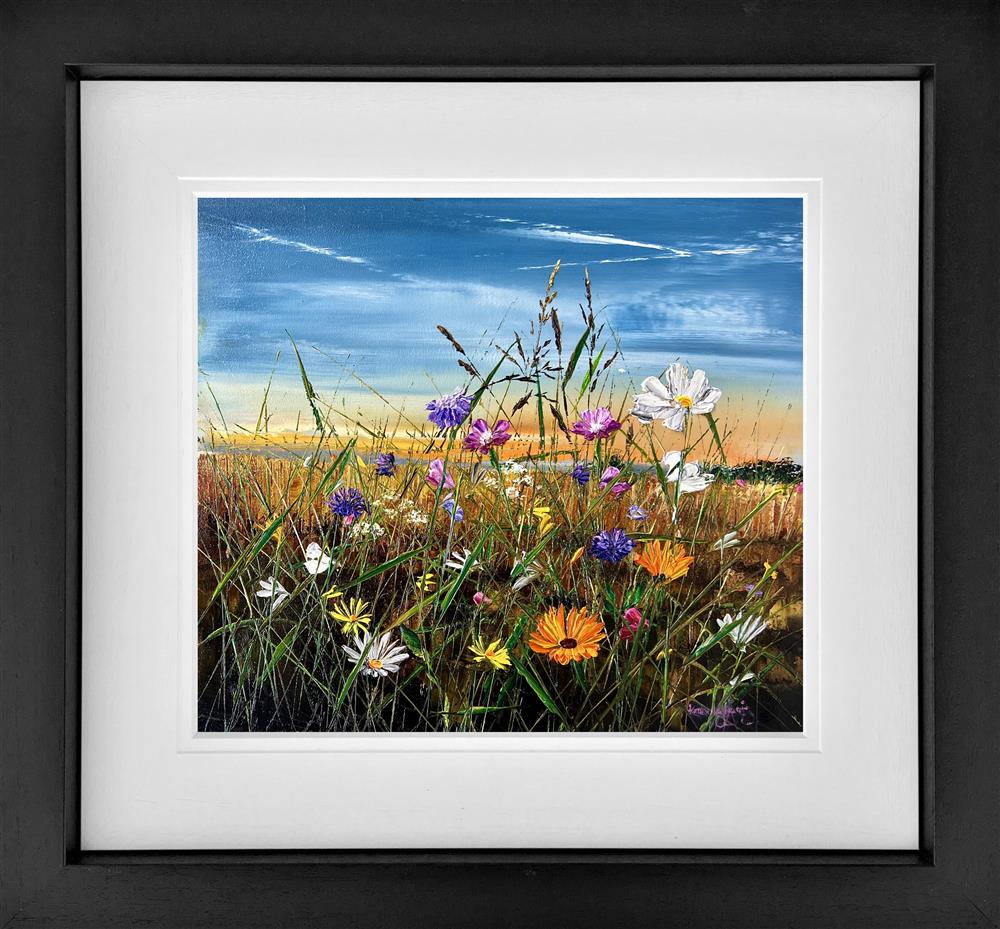 hope and happiness framed print by artist kimberley harris