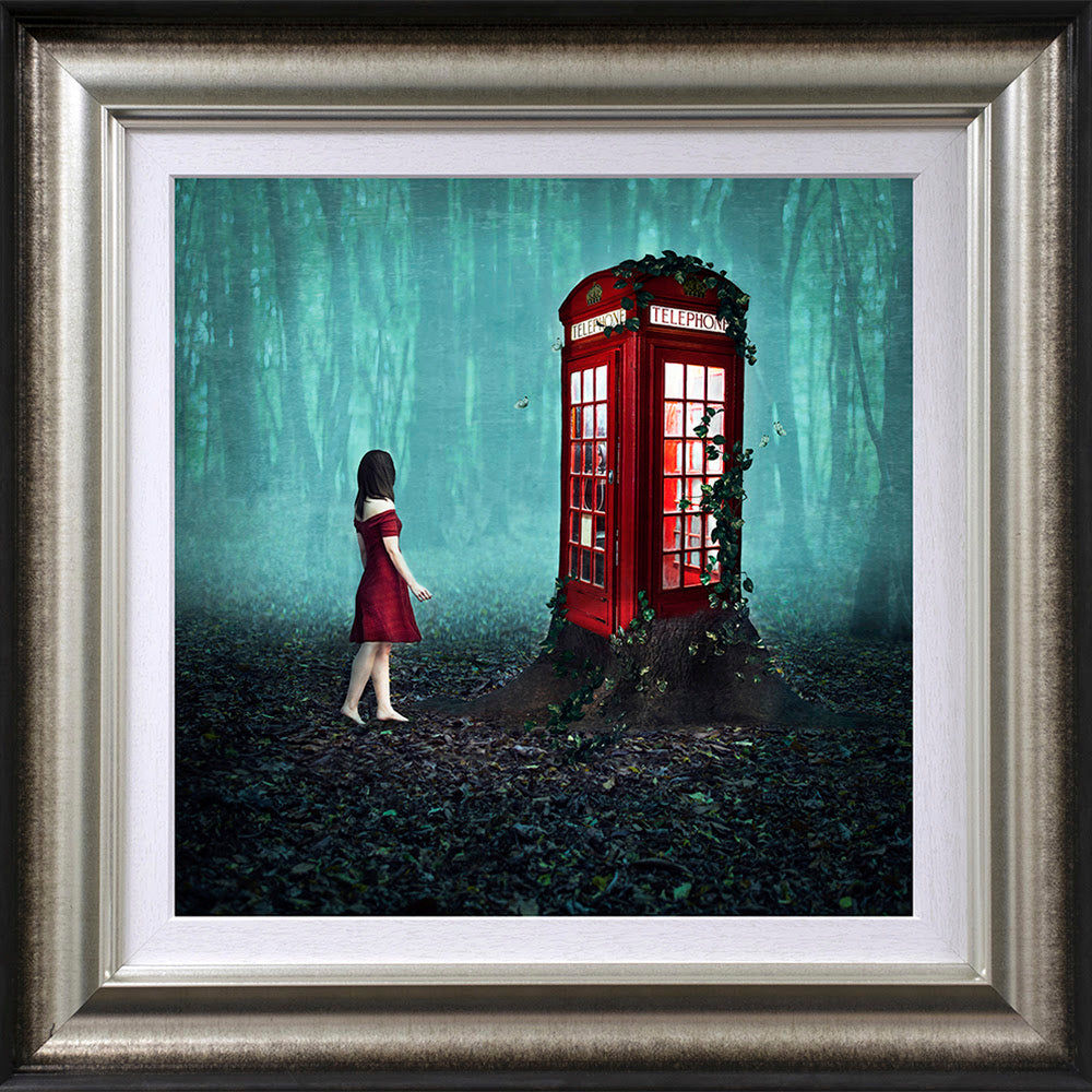 if you go down to the woods today framed print by artist michelle mackie