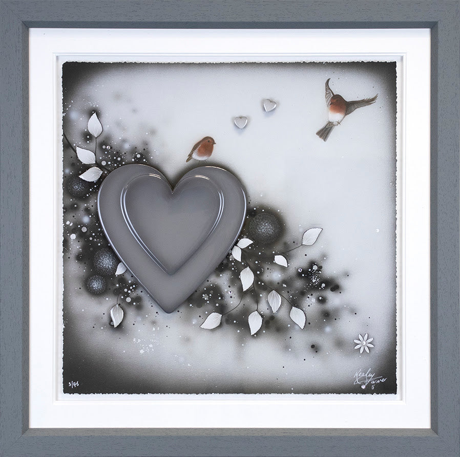 im here framed print by artist kealey farmer