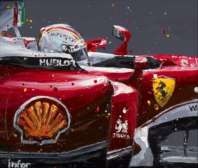 Vettel Ferrari - Sebastian Vettel