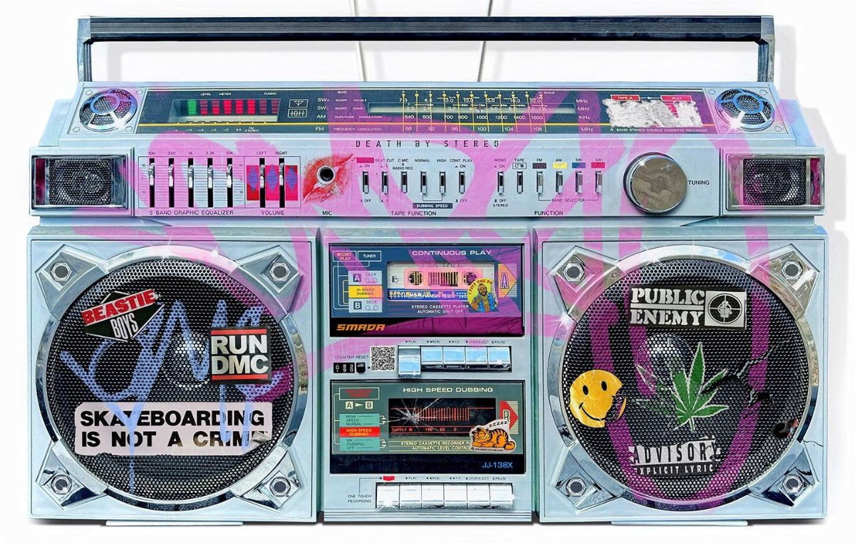 keepin it old skool print by artist jj adams