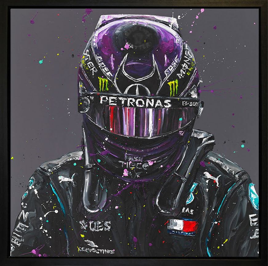 lewis 2020 wall of champions framed print by artist paul oz