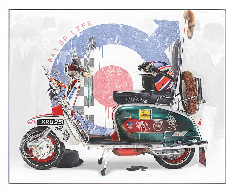 lifes a journey enjoy the ride framed original by artist jj adams