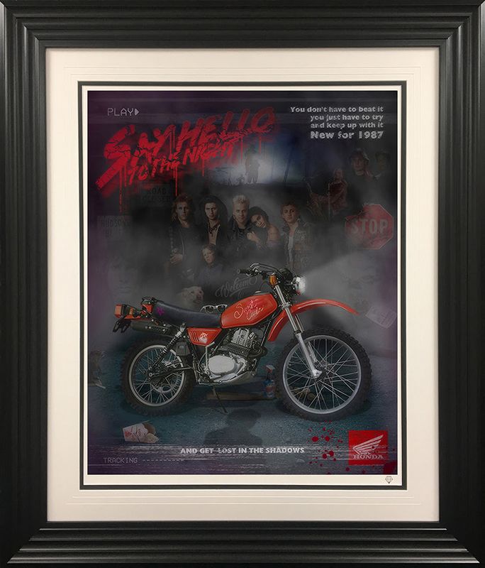 lost in the shadows framed print by artist jj adams