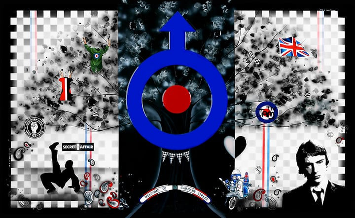 mod squad unframed print by artist kealey farmer