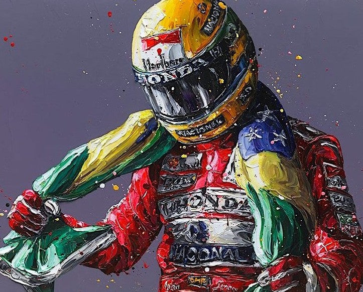 Senna Flag 25th Anniversary