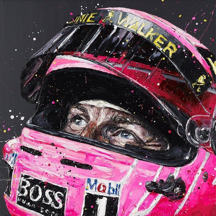 Pink For Papa Jenson Button
