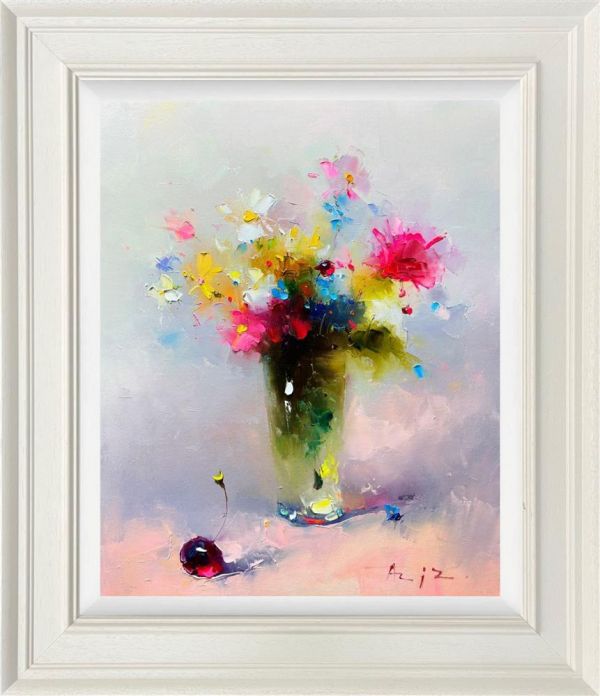 power of love framed original by artist aziz