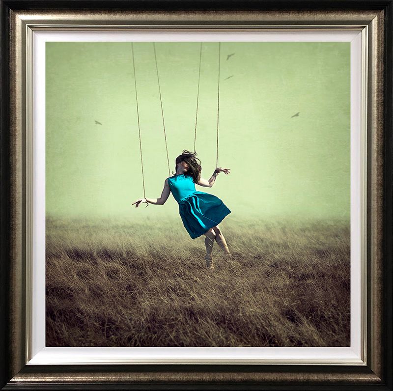 puppet ii deluxe framed print by artist michelle mackie