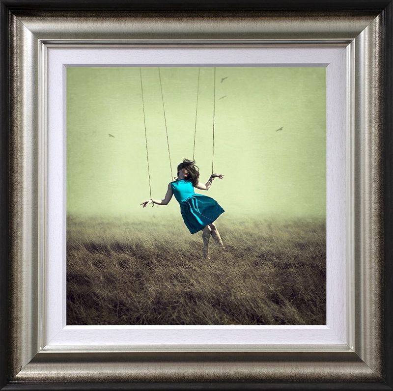 puppet ii framed print by artist michelle mackie