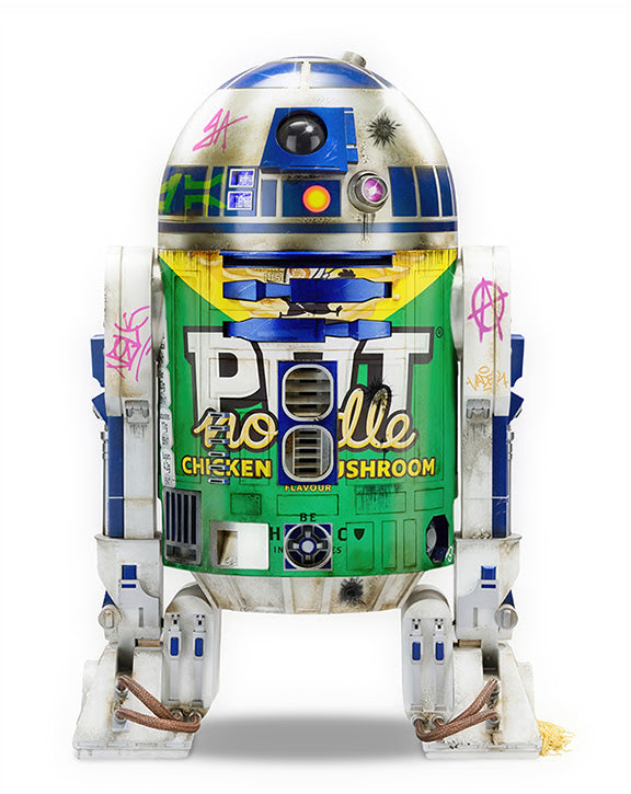 rusty innards print by artist jj adams