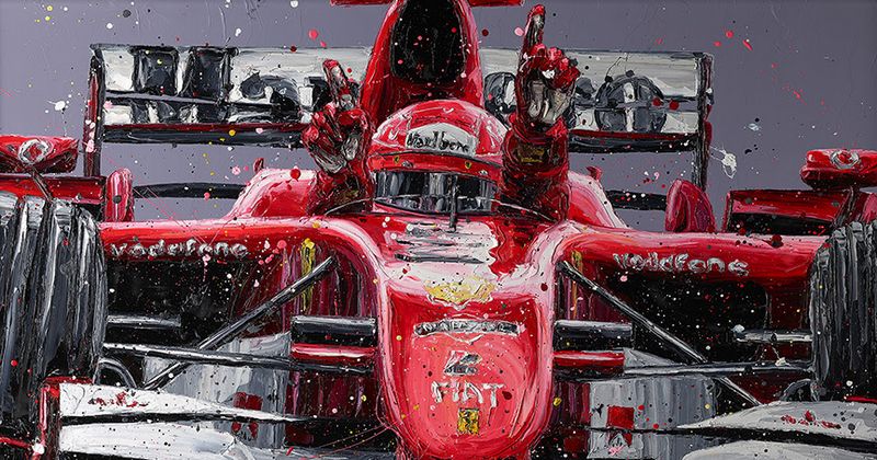Schumi Last Win Michael Schumacher