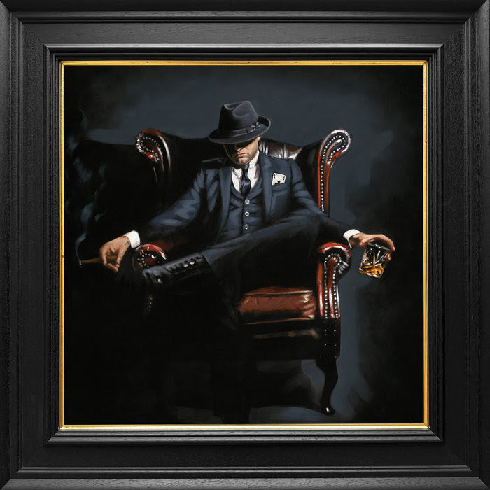 self made man coleltors edition framed print by artist richard blunt