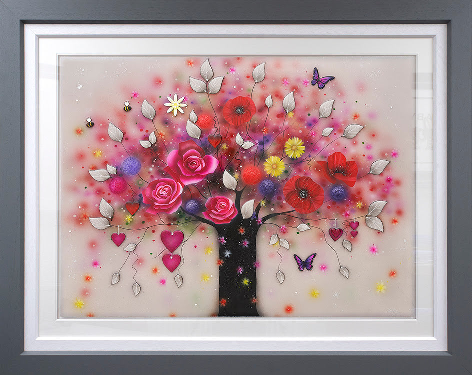 serenity found deluxe framed print by artist kealey farmer