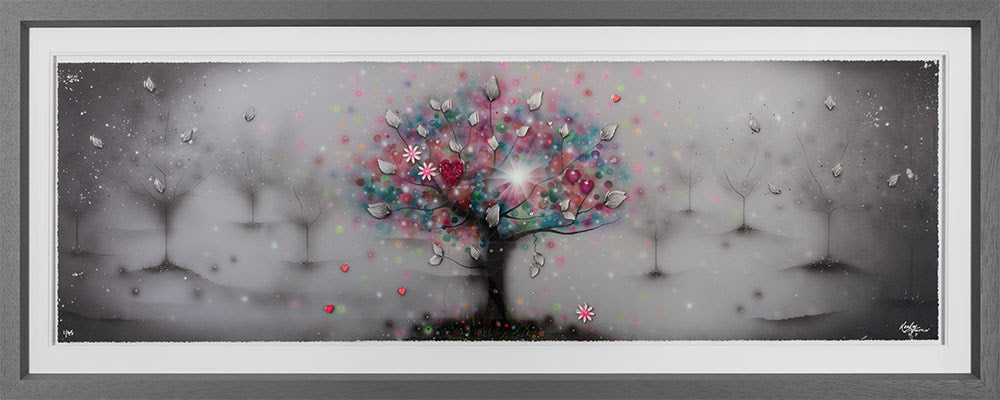 shine framed print by artist kealey farmer