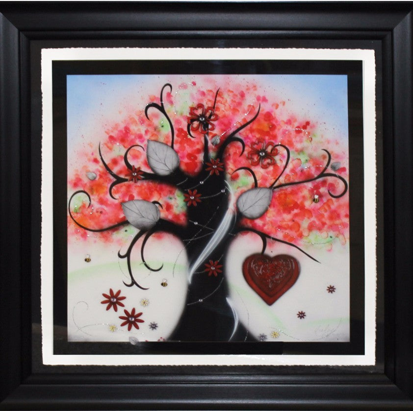 summer love energy framed print by artist kealey farmer