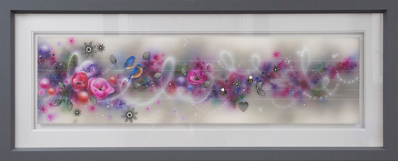 symphony i framed print by artist kealey farmer