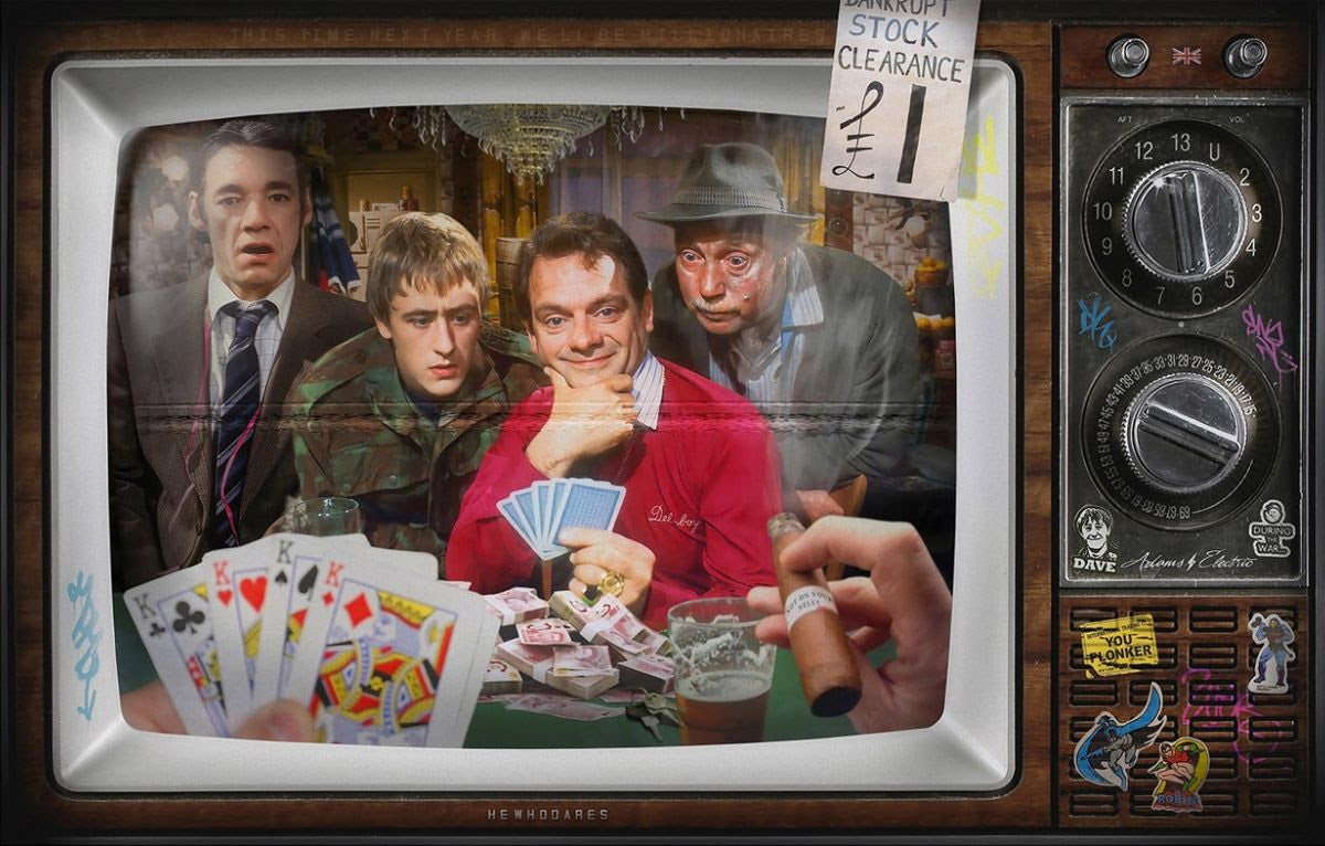 thats not the hand that i dealt you mounted print by artist jj adams