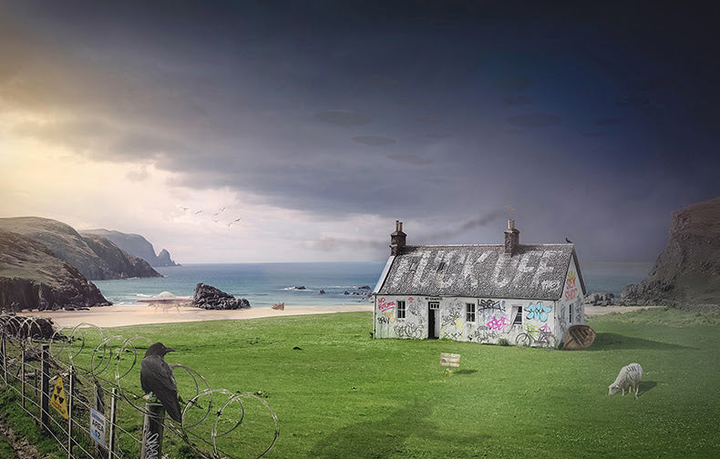 the approaching storm print by artist jj adams