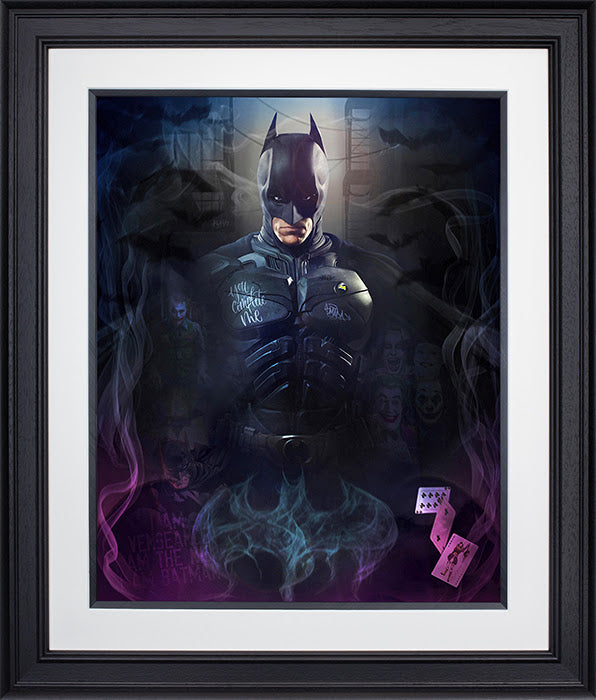 the bat lenticular framed print view 1 artist jj adams