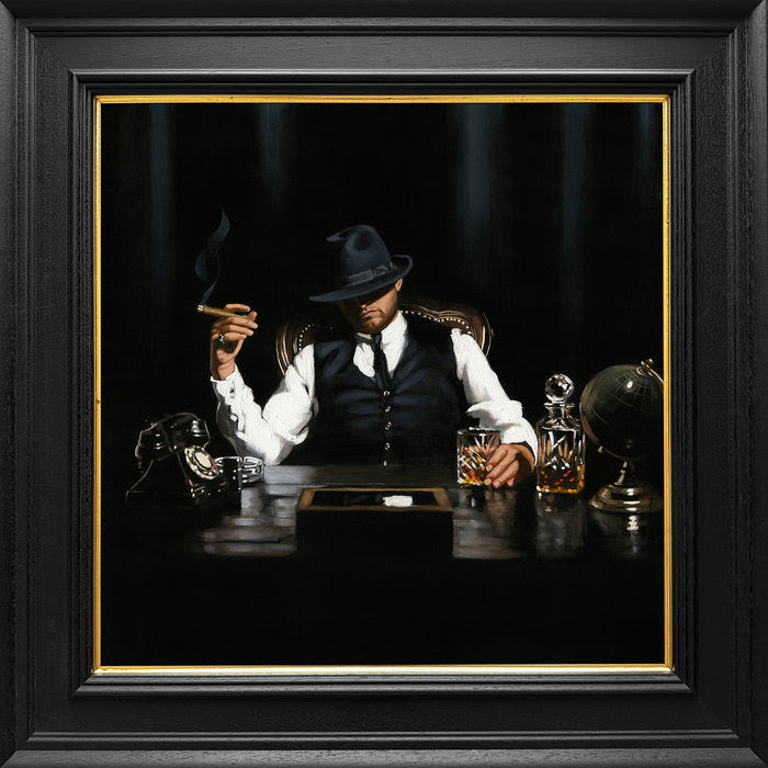 the boss collectors edition framed print by artist richard blunt