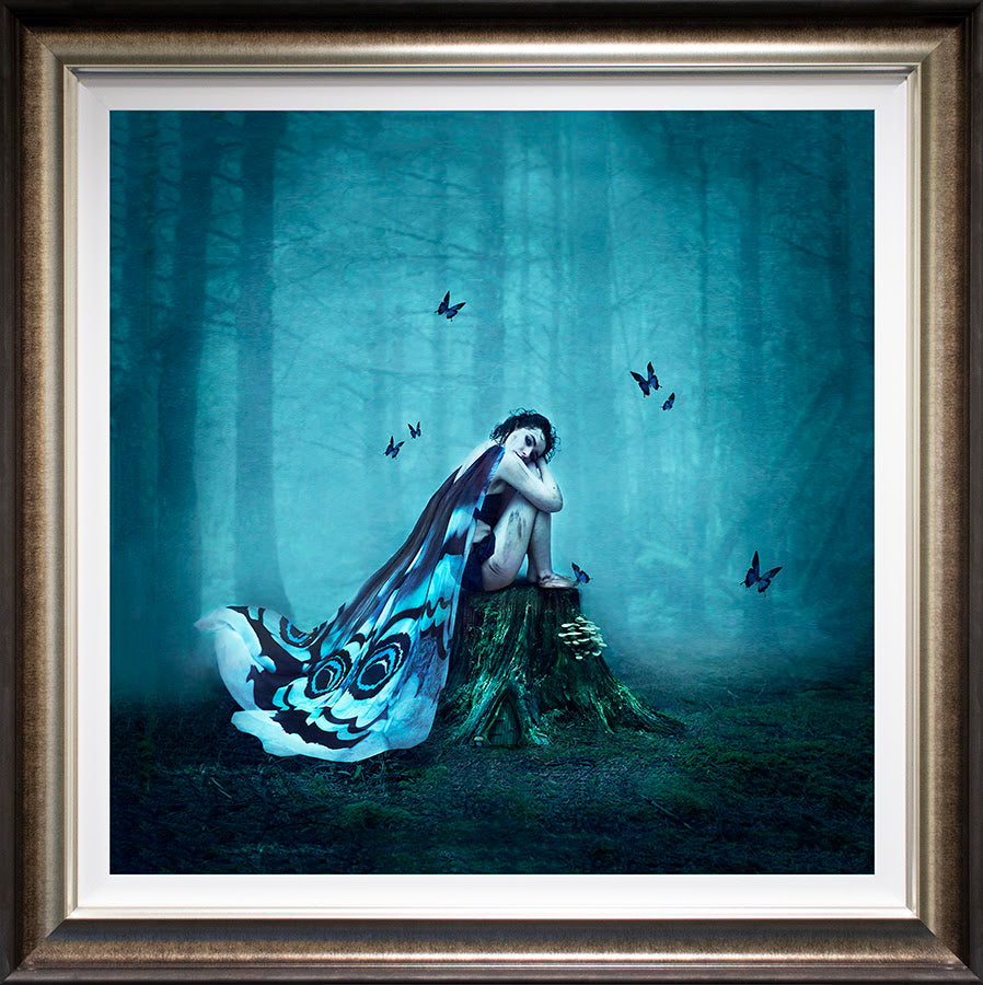the guardian deluxe framed print by artist michelle mackie