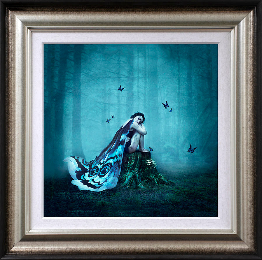 the guardian framed print by artist michelle mackie