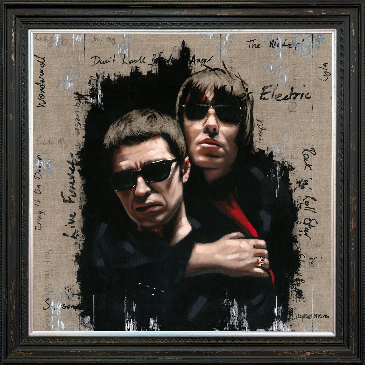 the masterplan standard edition framed print by artist richard blunt