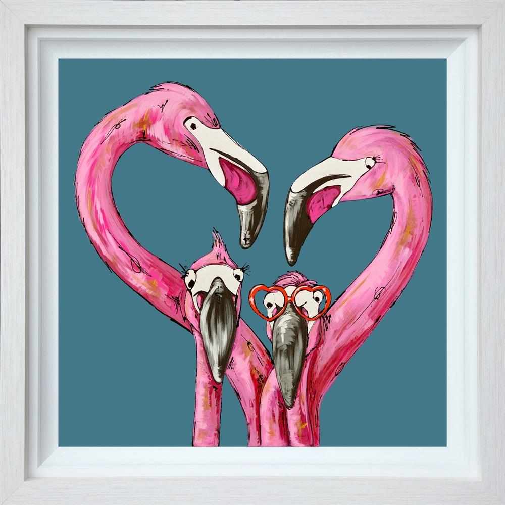 together forever framed deluxe print by artist amy louise