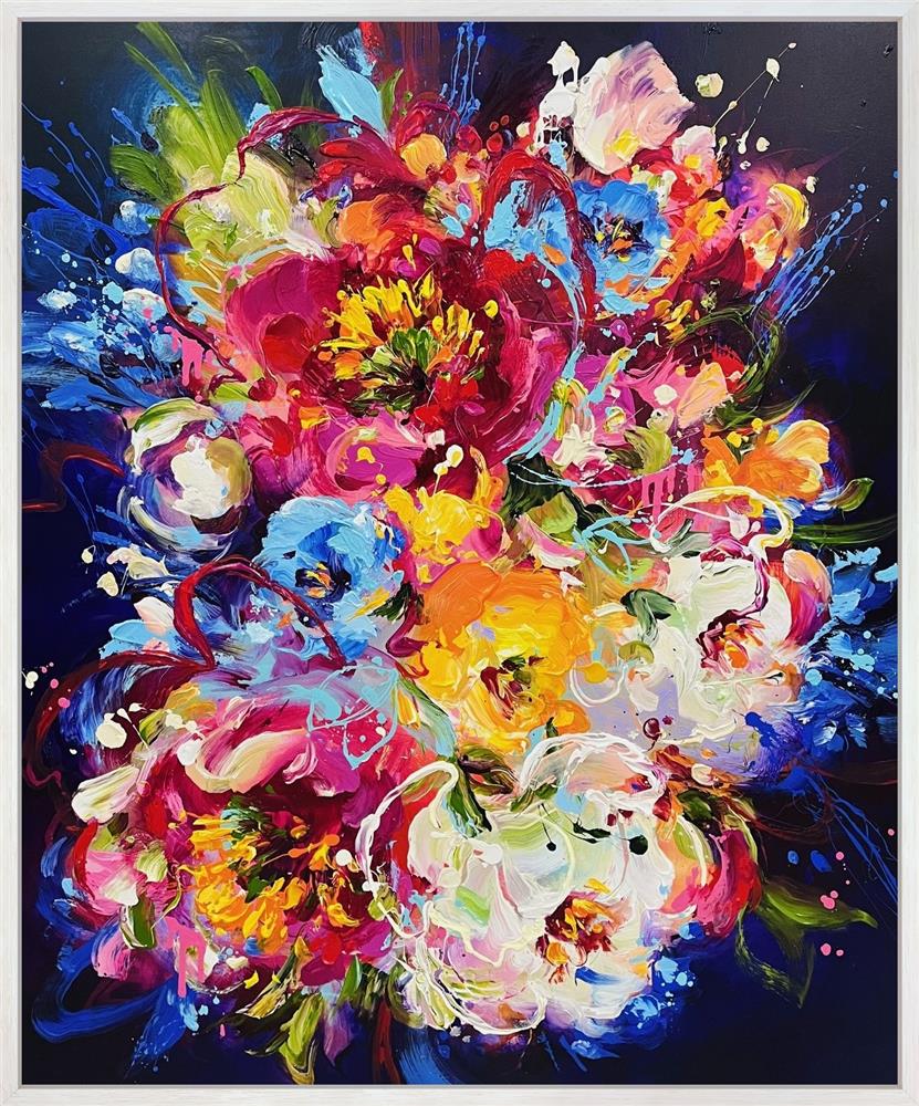 you and i framed original by artist anna cher