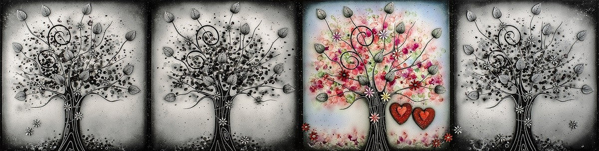 you colour my world unframed print by artist kealey farmer