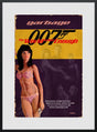 1999 the world is not enough framed print by artist linda charles